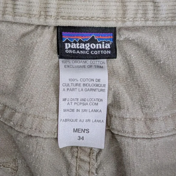 Men's Patagonia Long Corduroy Shorts - Picture 2 of 7